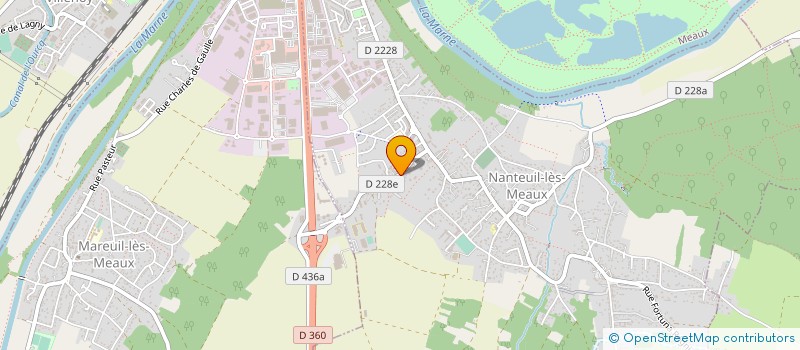 localisation de l'entreprise MADAME CAROLINE DUPRE-BELLOIR à NANTEUIL-LES-MEAUX
