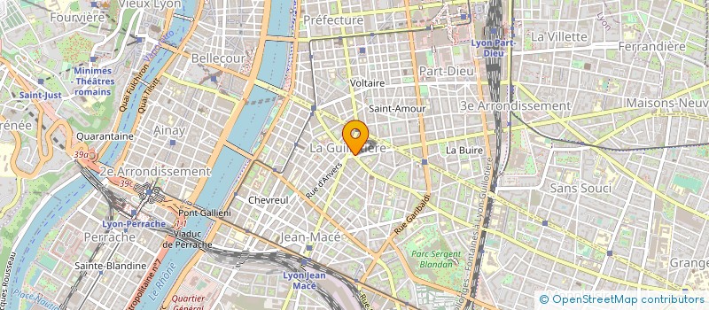 localisation de l'entreprise MADAME CAROLINE DURAND à LYON