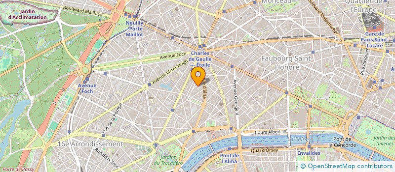 localisation de l'entreprise MADAME CAROLINE DURET à PARIS