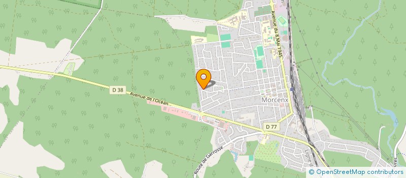 localisation de l'entreprise MADAME CAROLINE DUTRUCH  MORCENX-LA-NOUVELLE