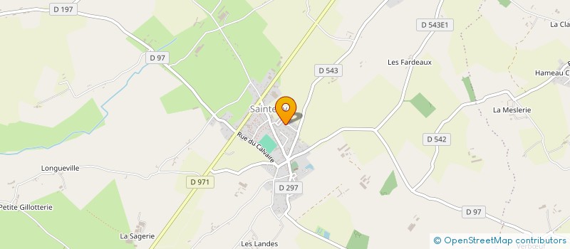 localisation de l'entreprise MADAME CAROLINE DUVAL  CARENTAN-LES-MARAIS