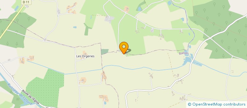 localisation de l'entreprise MADAME CAROLINE DUVEAU à BALLOTS