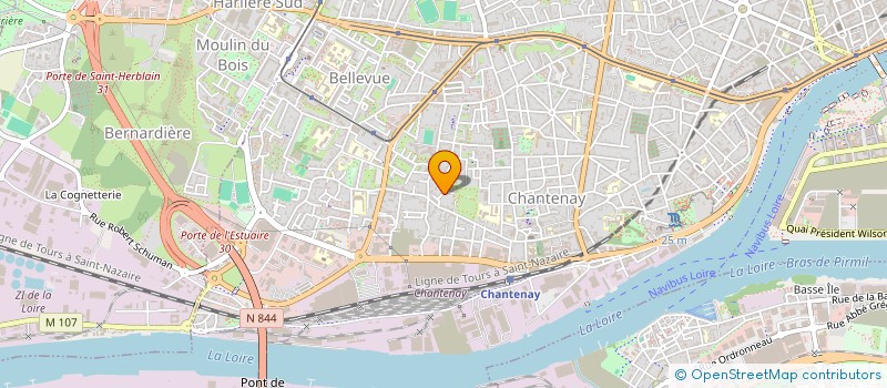 localisation de l'entreprise MADAME CAROLINE EDAYONG MEKUI à NANTES