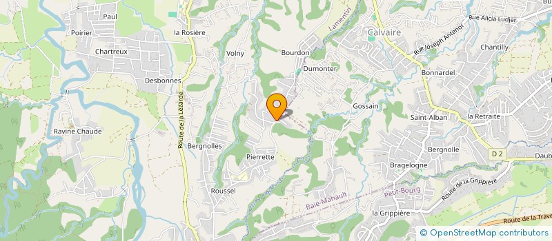 localisation de l'entreprise MADAME CAROLINE EGER  LAMENTIN