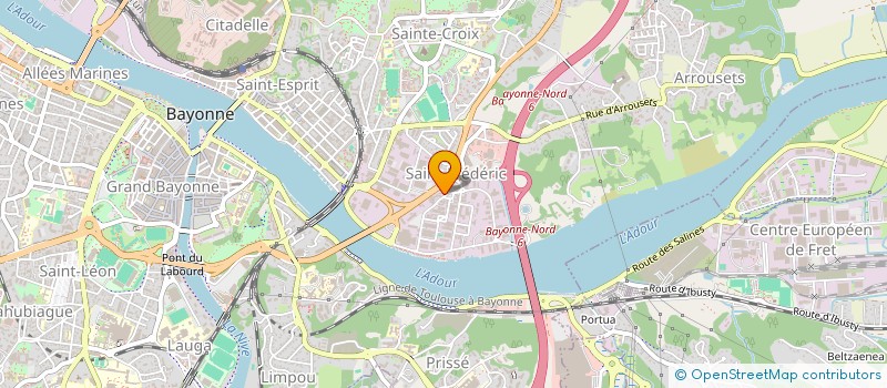 localisation de l'entreprise MADAME CAROLINE EGOUY  BORDEAUX