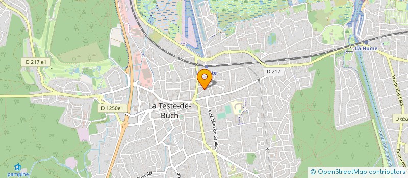 localisation de l'entreprise MADAME CAROLINE EL-MOUAHID à LA TESTE-DE-BUCH