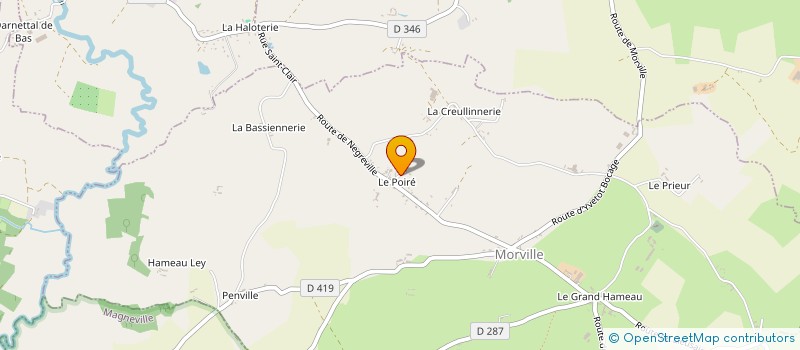 localisation de l'entreprise MADAME CAROLINE ENAULT  MORVILLE