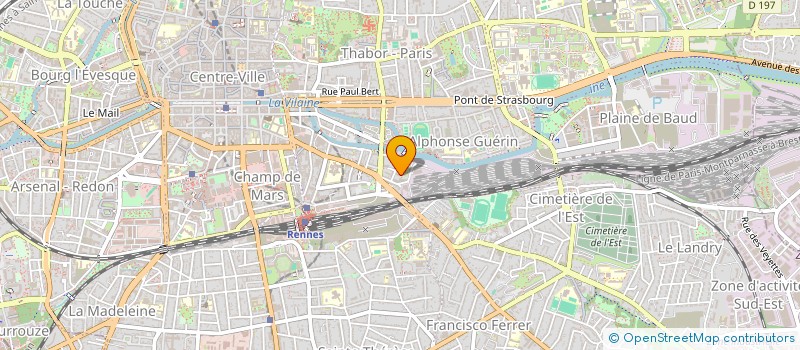 localisation de l'entreprise MADAME CAROLINE ESCANDE DE MESSIERES  RENNES