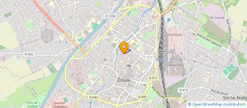 localisation de l'entreprise MADAME CAROLINE ESCHARD  DOUAI