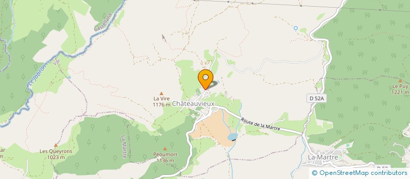 localisation de l'entreprise MADAME CAROLINE ESCRIVA  DRAGUIGNAN