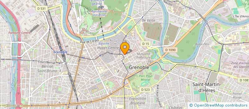 localisation de l'entreprise MADAME CAROLINE ESPENSCHIED à GRENOBLE