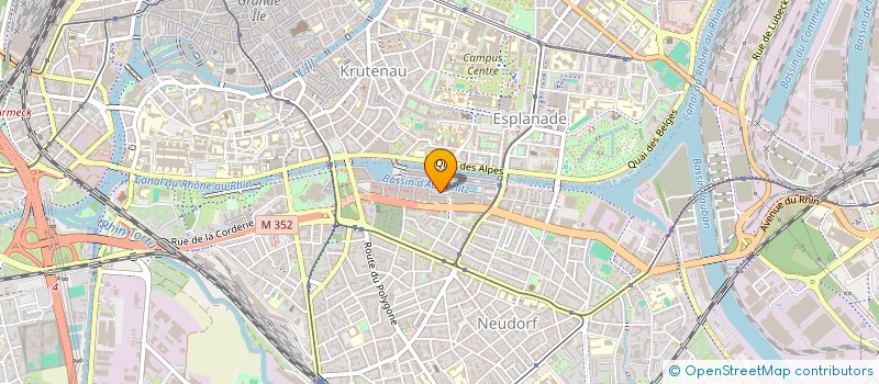 localisation de l'entreprise MADAME CAROLINE ESSERT à STRASBOURG