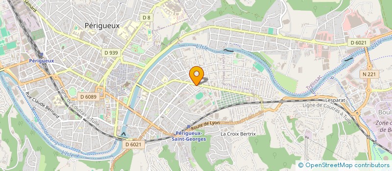 localisation de l'entreprise MADAME CAROLINE EYSSARTIER  PERIGUEUX