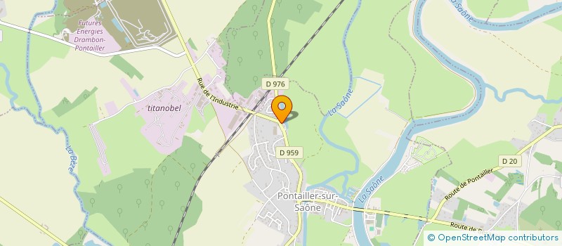 localisation de l'entreprise MADAME CAROLINE FABRE  TALMAY