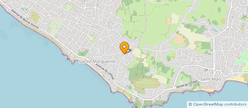 localisation de l'entreprise MADAME CAROLINE FANIC  LA BAULE-ESCOUBLAC