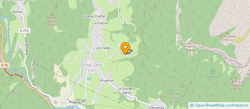 localisation de l'entreprise MADAME CAROLINE FANOUILLAIRE  DINGY-SAINT-CLAIR