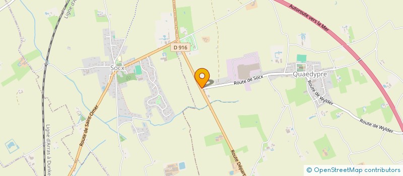 localisation de l'entreprise MADAME CAROLINE FATOU  QUAEDYPRE