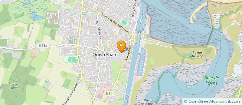 localisation de l'entreprise MADAME CAROLINE FAUQUET  BAVENT