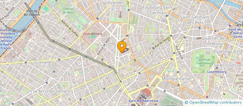 localisation de l'entreprise MADAME CAROLINE FAURE  PARIS