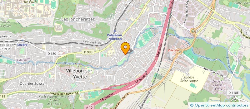 localisation de l'entreprise MADAME CAROLINE FAVRY à PALAISEAU