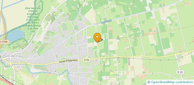 localisation de l'entreprise MADAME CAROLINE FEGER  SAINT-MARTIN-DE-CRAU
