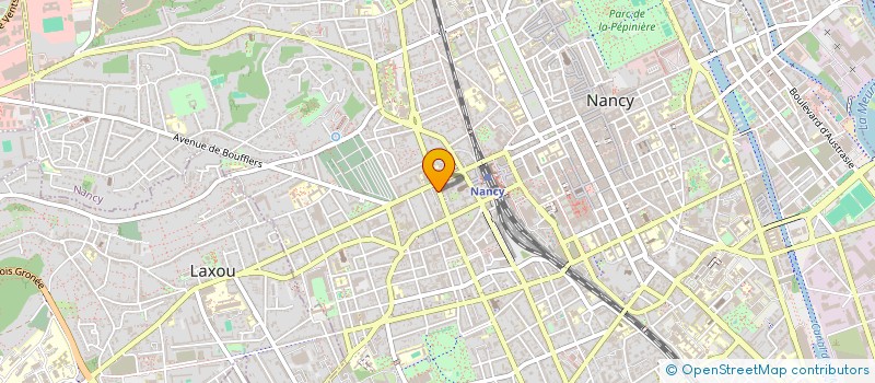 localisation de l'entreprise MADAME CAROLINE FELIX  NANCY