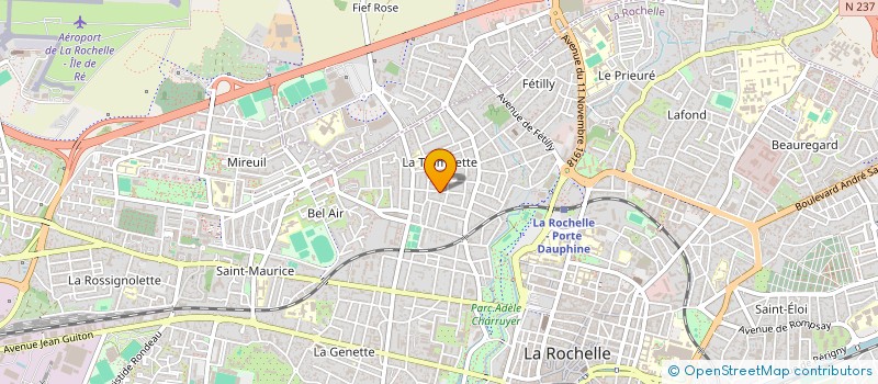 localisation de l'entreprise MADAME CAROLINE FERGON  SAINT-XANDRE