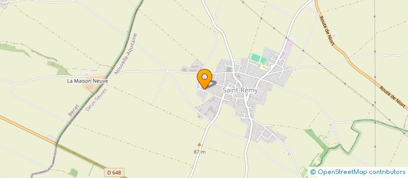 localisation de l'entreprise MADAME CAROLINE FETY  SAINT-REMY