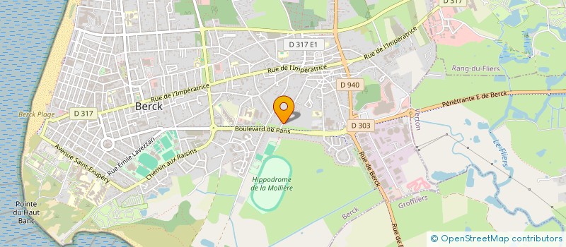 localisation de l'entreprise MADAME CAROLINE FEUILLATRE à BERCK