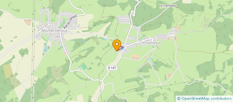 localisation de l'entreprise MADAME CAROLINE FISCHER  CHAMESOL