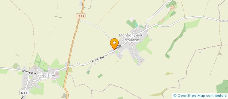 localisation de l'entreprise MADAME CAROLINE FLAMANT  ETAVES-ET-BOCQUIAUX