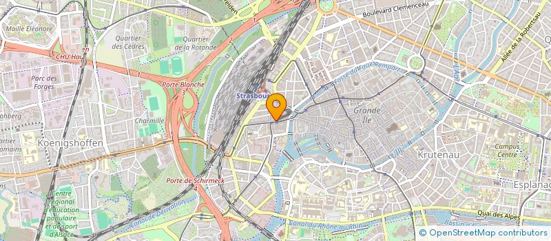 localisation de l'entreprise MADAME CAROLINE FLECK à STRASBOURG