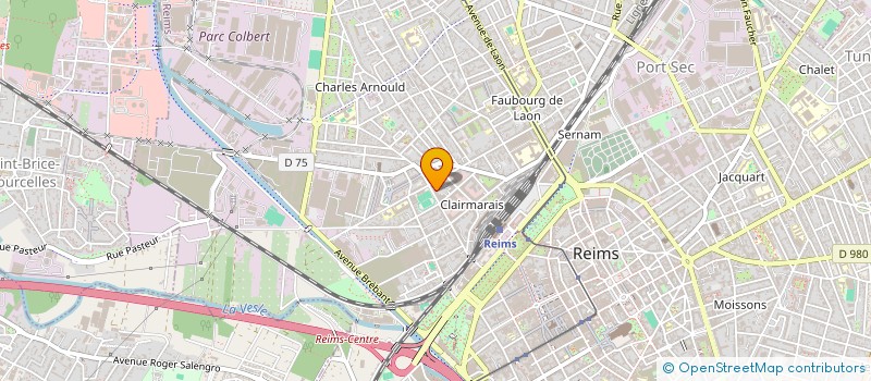 localisation de l'entreprise MADAME CAROLINE FLOCH  REIMS