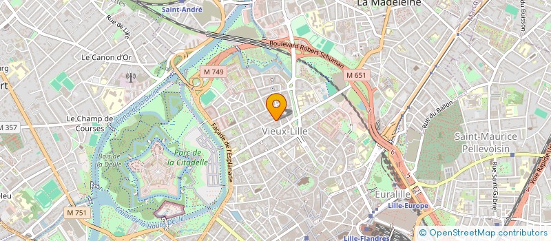localisation de l'entreprise MADAME CAROLINE FORTUNATO à LILLE