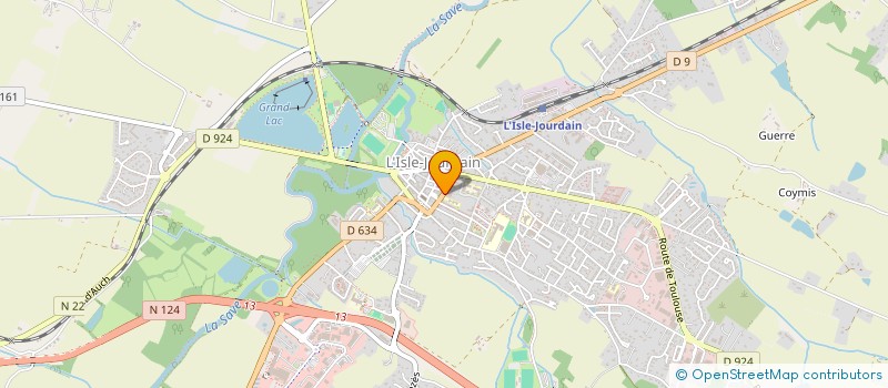localisation de l'entreprise MADAME CAROLINE FOUCHARD à L ISLE JOURDAIN