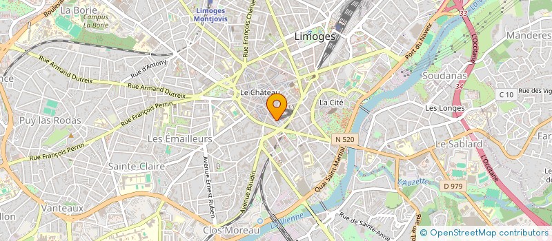 localisation de l'entreprise MADAME CAROLINE FOUCHIER  BOURG-EN-BRESSE