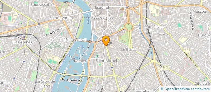 localisation de l'entreprise MADAME CAROLINE FOUILLEUL à TOULOUSE