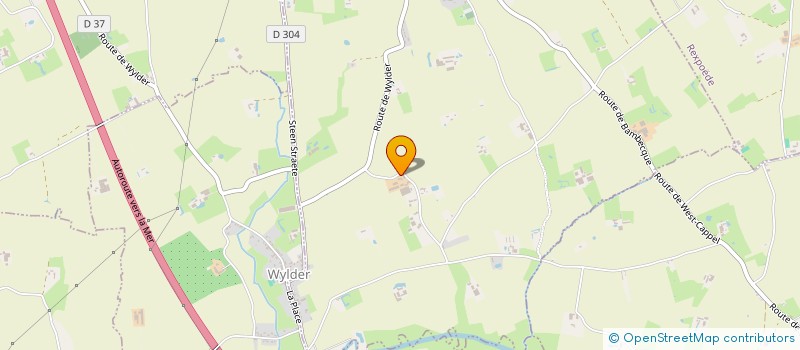 localisation de l'entreprise MADAME CAROLINE FOUQUE  WEST-CAPPEL