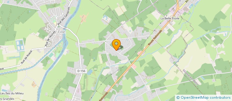 localisation de l'entreprise MADAME CAROLINE FOURMOND  GUECELARD