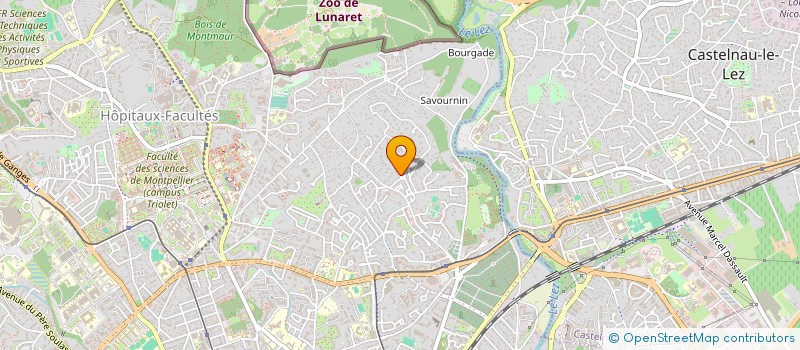 localisation de l'entreprise MADAME CAROLINE FOURNIE à MONTPELLIER