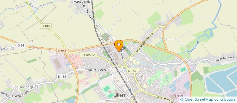 localisation de l'entreprise MADAME CAROLINE FOURNIER à LILLERS