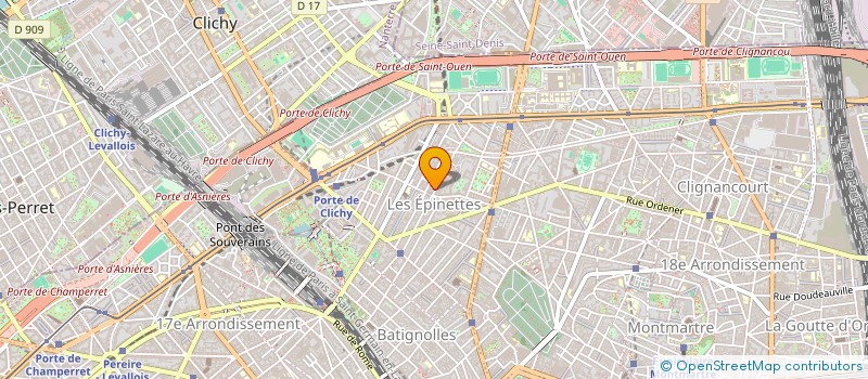 localisation de l'entreprise MADAME CAROLINE FOURNIER  PARIS