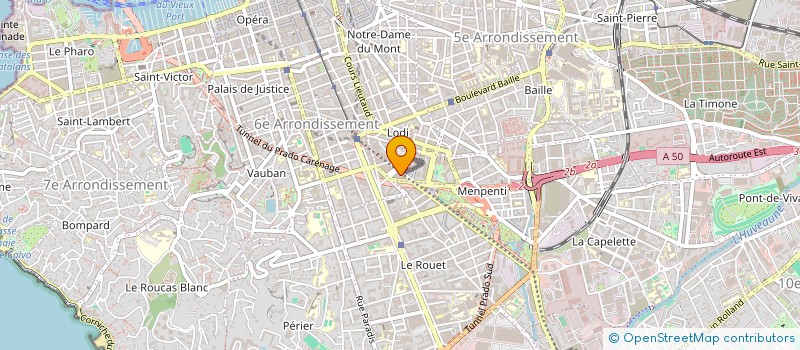 localisation de l'entreprise MADAME CAROLINE FOY  MARSEILLE