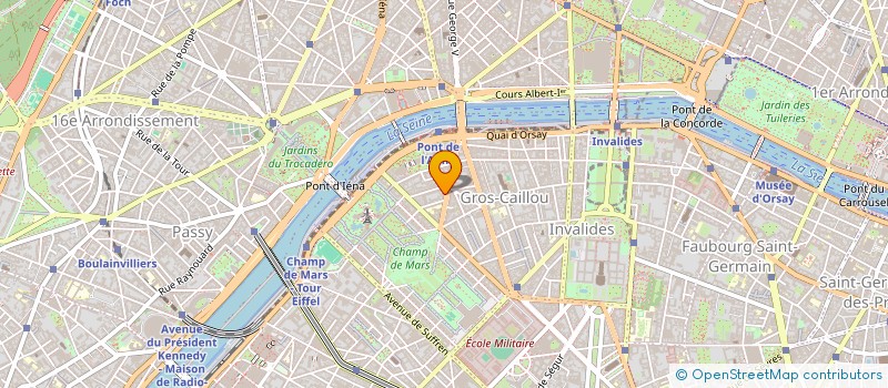 localisation de l'entreprise MADAME CAROLINE FRANCOISE GUYOT  PARIS