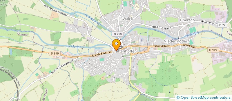 localisation de l'entreprise MADAME CAROLINE FRASER  VAL-DE-MODER