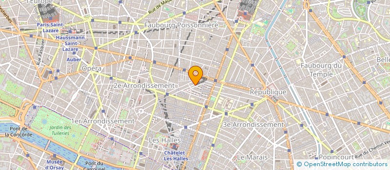 localisation de l'entreprise MADAME CAROLINE FRONTIGNY  PARIS