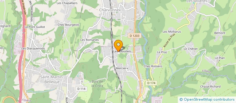 localisation de l'entreprise MADAME CAROLINE FROVIL  FILLIERE