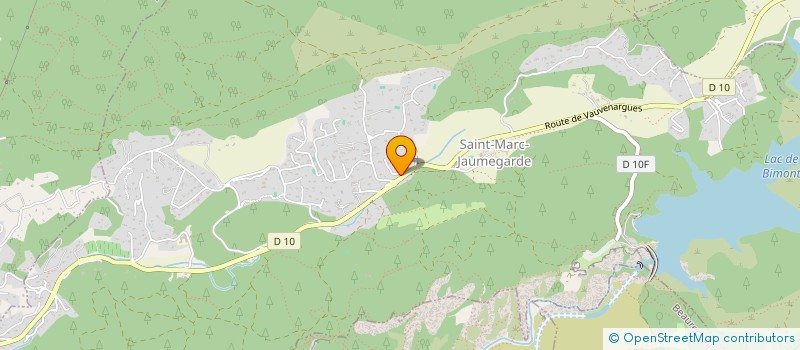 localisation de l'entreprise MADAME CAROLINE FURGAUT  SAINT-MARC-JAUMEGARDE