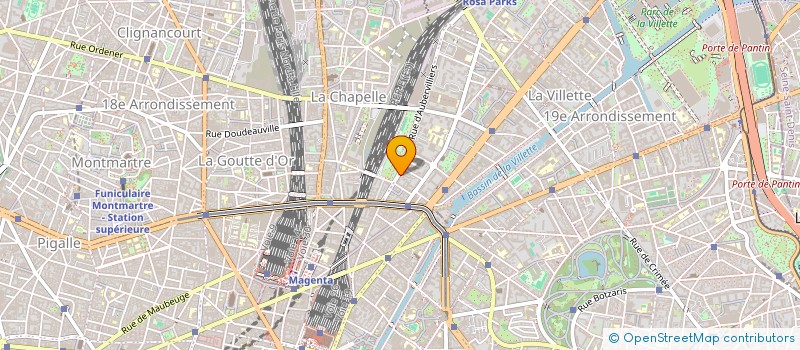 localisation de l'entreprise MADAME CAROLINE GAILLARD  PARIS