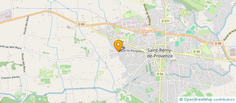 localisation de l'entreprise MADAME CAROLINE GALAND  SAINT-REMY-DE-PROVENCE